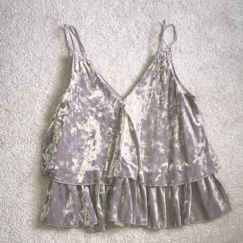 AERIE VELVET TOP